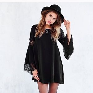 For Love And Lemons Black Lace Dress